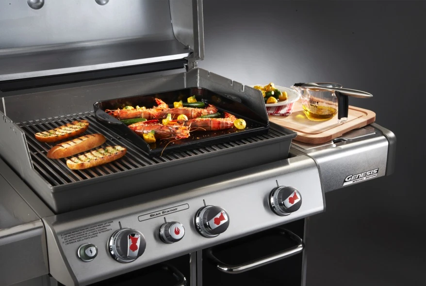 Plancha Esmaltada Barbacoas Weber Style 2 Plancha Esmaltada Barbacoas Weber Style - Imagen 2