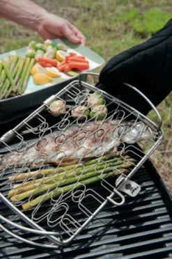 Cesta Para Pescado Pequeña Weber 15 Cesta Para Pescado Pequeña Weber -Napoleon || Weber || Broil King Ventas 6470 5