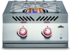 Napoleon Quemador De Gas Serie 700 12 KW BIB18PBPSS 9 Napoleon Quemador De Gas Serie 700 12 KW BIB18PBPSS -Napoleon || Weber || Broil King Ventas BIB18PB Power Burner Prod Str burner on Red lit knob
