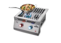 Napoleon Quemador De Gas Serie 700 10 KW BIB18RTPSS -Napoleon || Weber || Broil King Ventas BIB18RT Drop In Prod Ang Burner Opn In Use Food