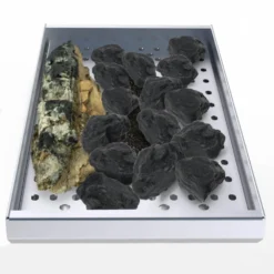 Bandeja 3 En 1 Para Carbón Y Leña Ruby -Napoleon || Weber || Broil King Ventas Bandeja 3 en 1 para carbon y lena Ruby 5