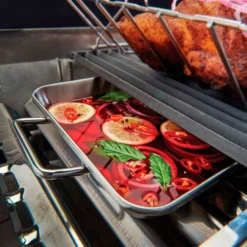 Bandeja Asadora Inox. Broil King 5 Bandeja Asadora Inox. Broil King -Napoleon || Weber || Broil King Ventas Bandeja Asadora Inox Broil King 3