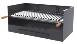 Barbacoa De Carbón Y Leña 60 Cm