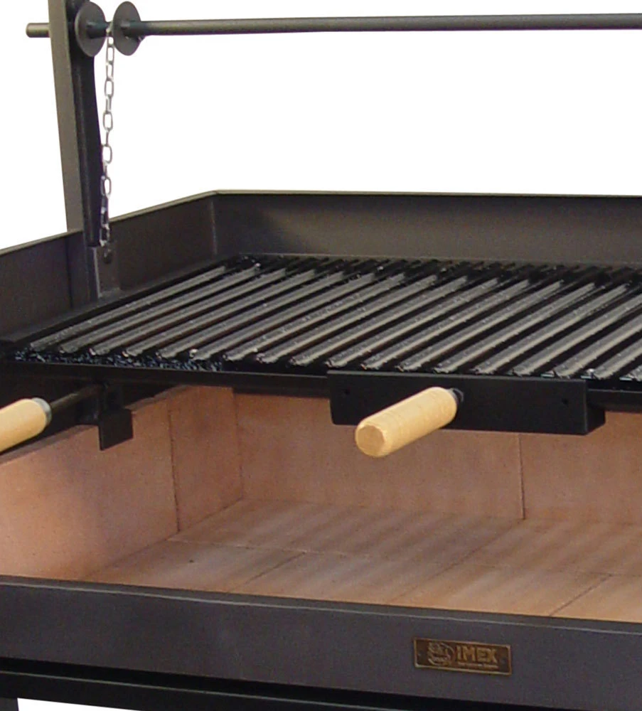 Barbacoa Argentina 62 Cm. Con Elevador 2 Barbacoa Argentina 62 Cm. Con Elevador - Imagen 2
