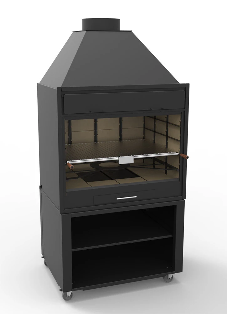 Barbacoa Argentina 90 Cm. Con Mueble 1 Barbacoa Argentina 90 Cm. Con Mueble