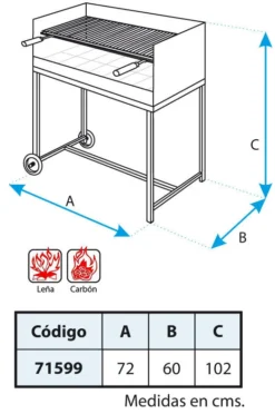 Barbacoa Argentina Extra Fondo 5 Barbacoa Argentina Extra Fondo -Napoleon || Weber || Broil King Ventas Barbacoa Argentina Extra Fondo 3