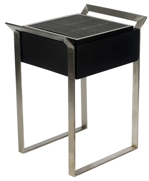 Barbacoa Heat 45 Inox. Carbón 3 Barbacoa Heat 45 Inox. Carbón - Imagen 3