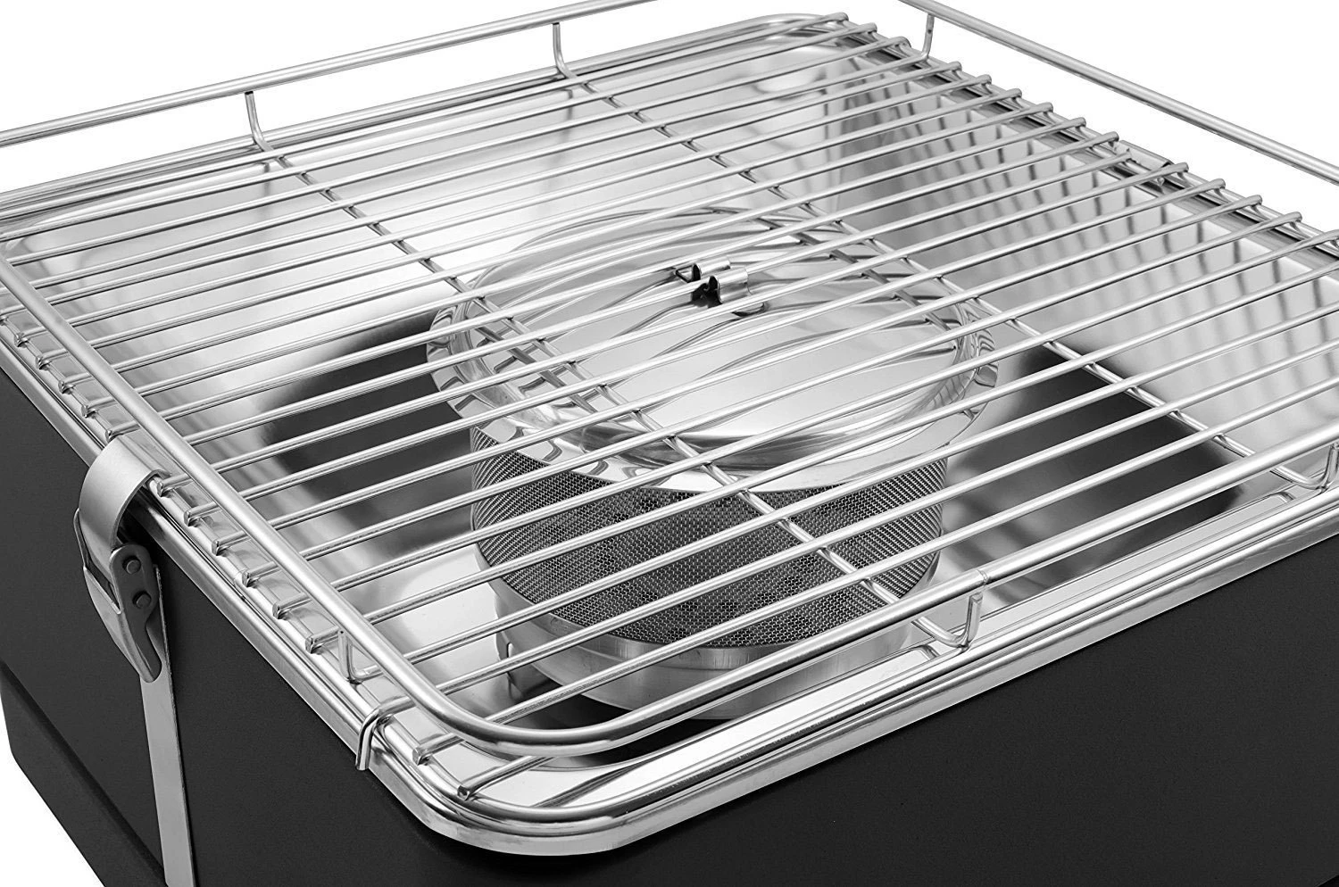 Barbacoa Portatil Sin Humo Teide Gris 5 Barbacoa Portatil Sin Humo Teide Gris - Imagen 5