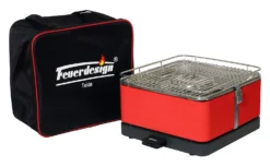 Barbacoa Portatil Sin Humo Teide Rojo -Napoleon || Weber || Broil King Ventas Barbacoa Portatil Sin Humo Teide Rojo 8