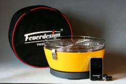 Barbacoa Portatil Sin Humo Vesubio Amarillo 27 Barbacoa Portatil Sin Humo Vesubio Amarillo -Napoleon || Weber || Broil King Ventas Barbacoa Portatil Sin Humo Vesubio Amarillo 14