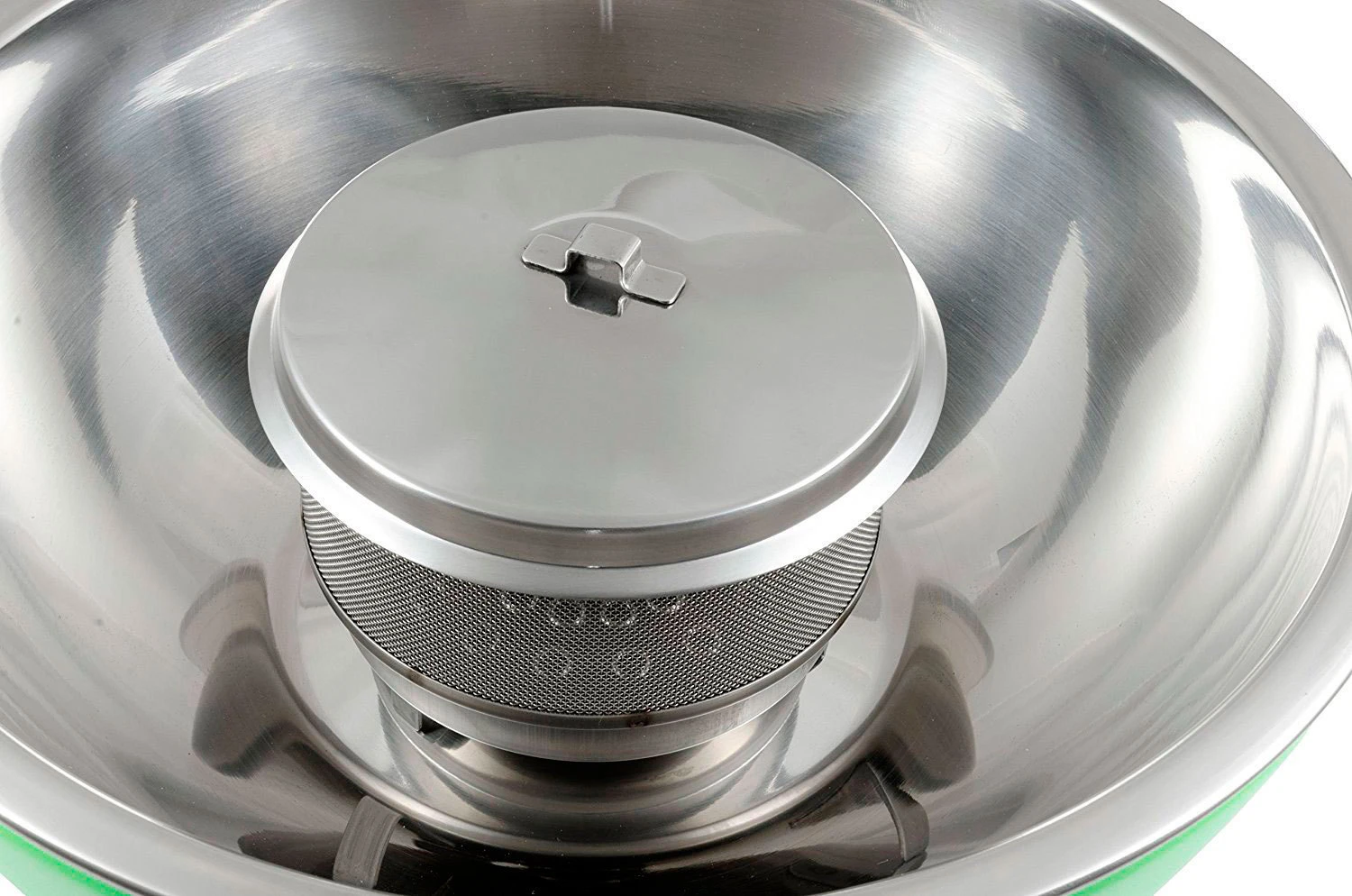 Barbacoa Portatil Sin Humo Vesubio Amarillo 2 Barbacoa Portatil Sin Humo Vesubio Amarillo - Imagen 2