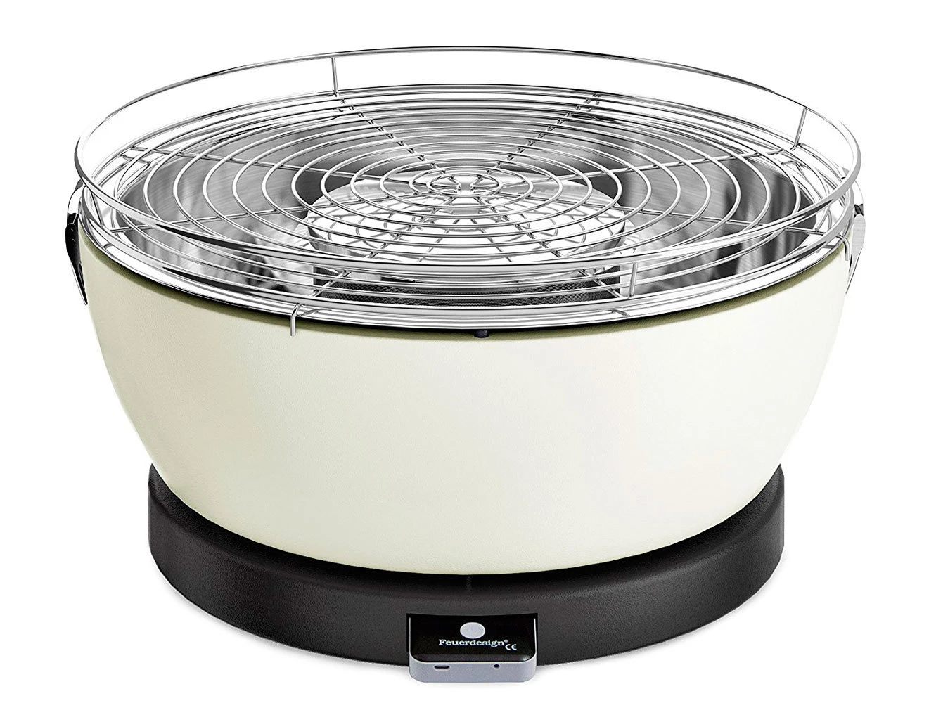 Barbacoa Portatil Sin Humo Vesubio Blanco 1 Barbacoa Portatil Sin Humo Vesubio Blanco