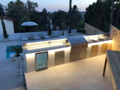 Barbacoa Ruby De 5 Quemadores 31 Barbacoa Ruby De 5 Quemadores -Napoleon || Weber || Broil King Ventas Barbacoa RUBY de 5 quemadores para encastrar Acero Inoxidable 16