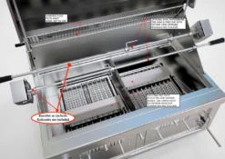 Barbacoa Carbón Y Leña Encastrar Zona Dual Híbrida -Napoleon || Weber || Broil King Ventas Barbacoa carbon y lena Encastrar Zona Dual Hibrida 5 a