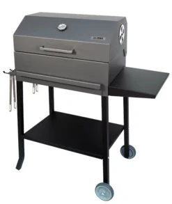 Barbacoa Con Tapa Todo Metal Grande