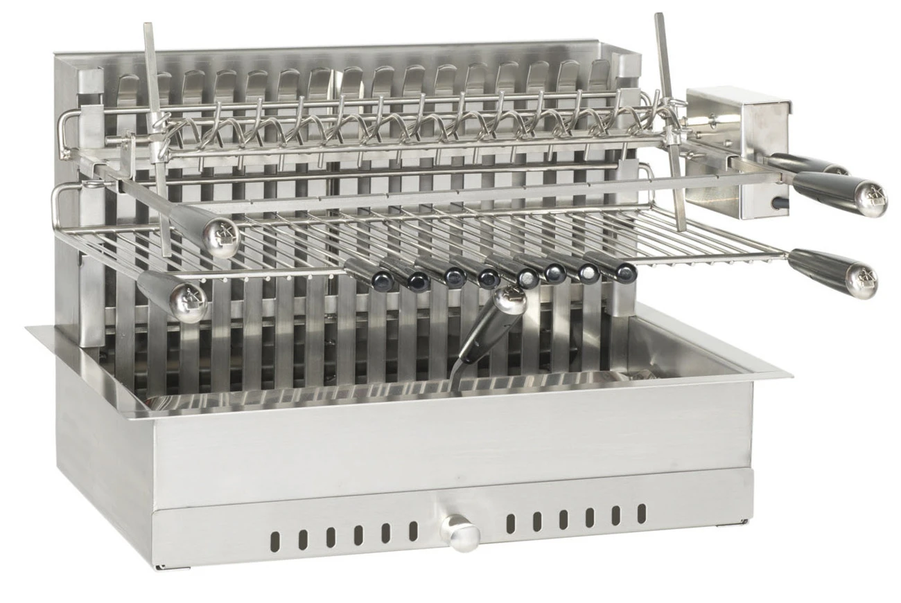 Barbacoa De Carbón Modelo Berlanga 918-66 Inox. 1 Barbacoa De Carbón Modelo Berlanga 918-66 Inox.