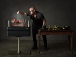 Barbacoa De Carbón Con Rustidor Fusion -Napoleon || Weber || Broil King Ventas Barbacoa de Carbon con Rustidor Fusion 15