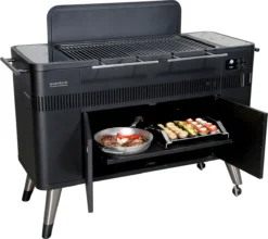 Barbacoa De Carbón Con Rustidor Hub II -Napoleon || Weber || Broil King Ventas Barbacoa de Carbon con Rustidor Hub II 3