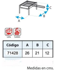 IMEX Barbacoa De Mesa Con Parrilla Cincada II 5 IMEX Barbacoa De Mesa Con Parrilla Cincada II -Napoleon || Weber || Broil King Ventas Barbacoa de Mesa con Parrilla Cincada II 3