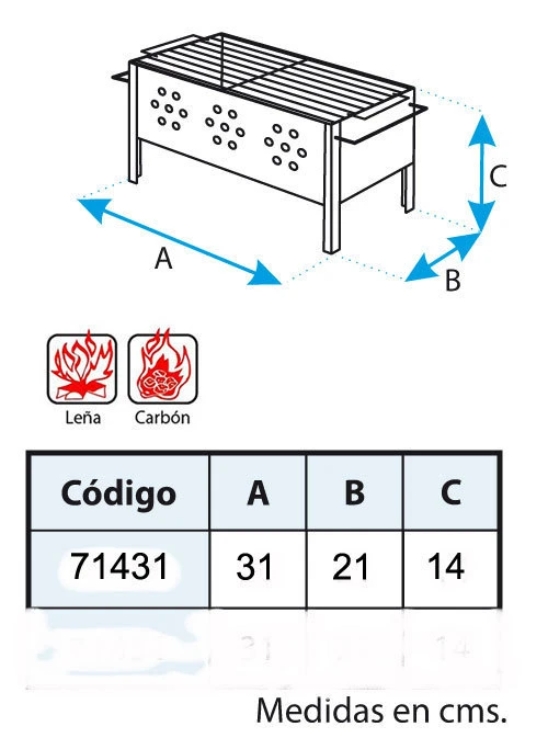 IMEX Barbacoa De Mesa Con Parrilla Cincada IV 3 IMEX Barbacoa De Mesa Con Parrilla Cincada IV - Imagen 3