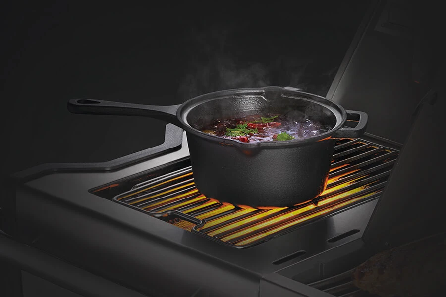 Cacerola De Hierro Fundido Con Tapa Napoleon 2 Cacerola De Hierro Fundido Con Tapa Napoleon - Imagen 2