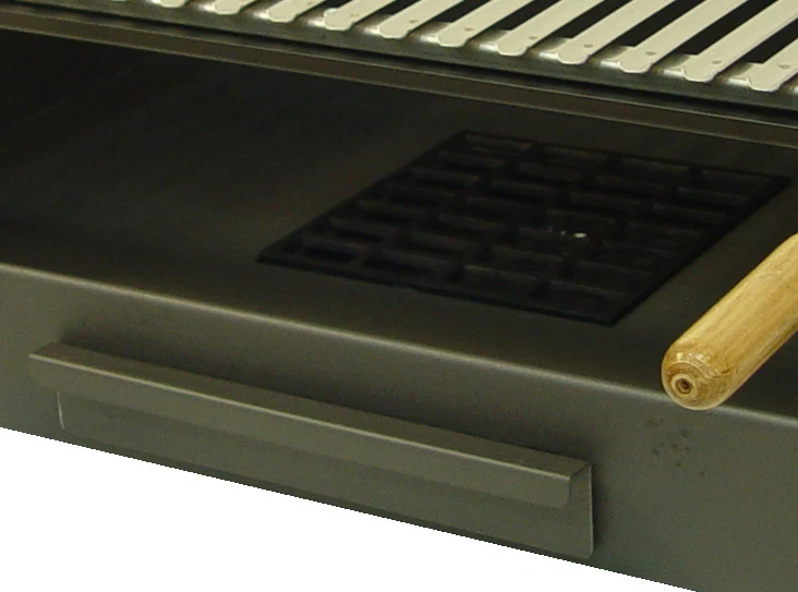 Cajon Barbacoa Con Parrilla Inox. Pequeño 2 Cajon Barbacoa Con Parrilla Inox. Pequeño - Imagen 2