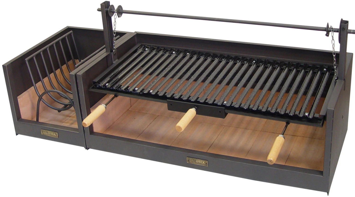 Cajon Leñero Barbacoa Argentina 3 Cajon Leñero Barbacoa Argentina - Imagen 3