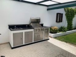 Cajón Extraible Con Cubo De Plástico Para Basura -Napoleon || Weber || Broil King Ventas Cajon extraible cubo plastico basura 3