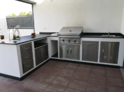 Cajón Extraible Con Cubo De Plástico Para Basura -Napoleon || Weber || Broil King Ventas Cajon extraible cubo plastico basura 4