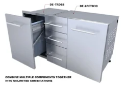 Cajón Extraible Para Basura Designer Series 12 Cajón Extraible Para Basura Designer Series -Napoleon || Weber || Broil King Ventas Cajon extraible para basura Designer Series 4