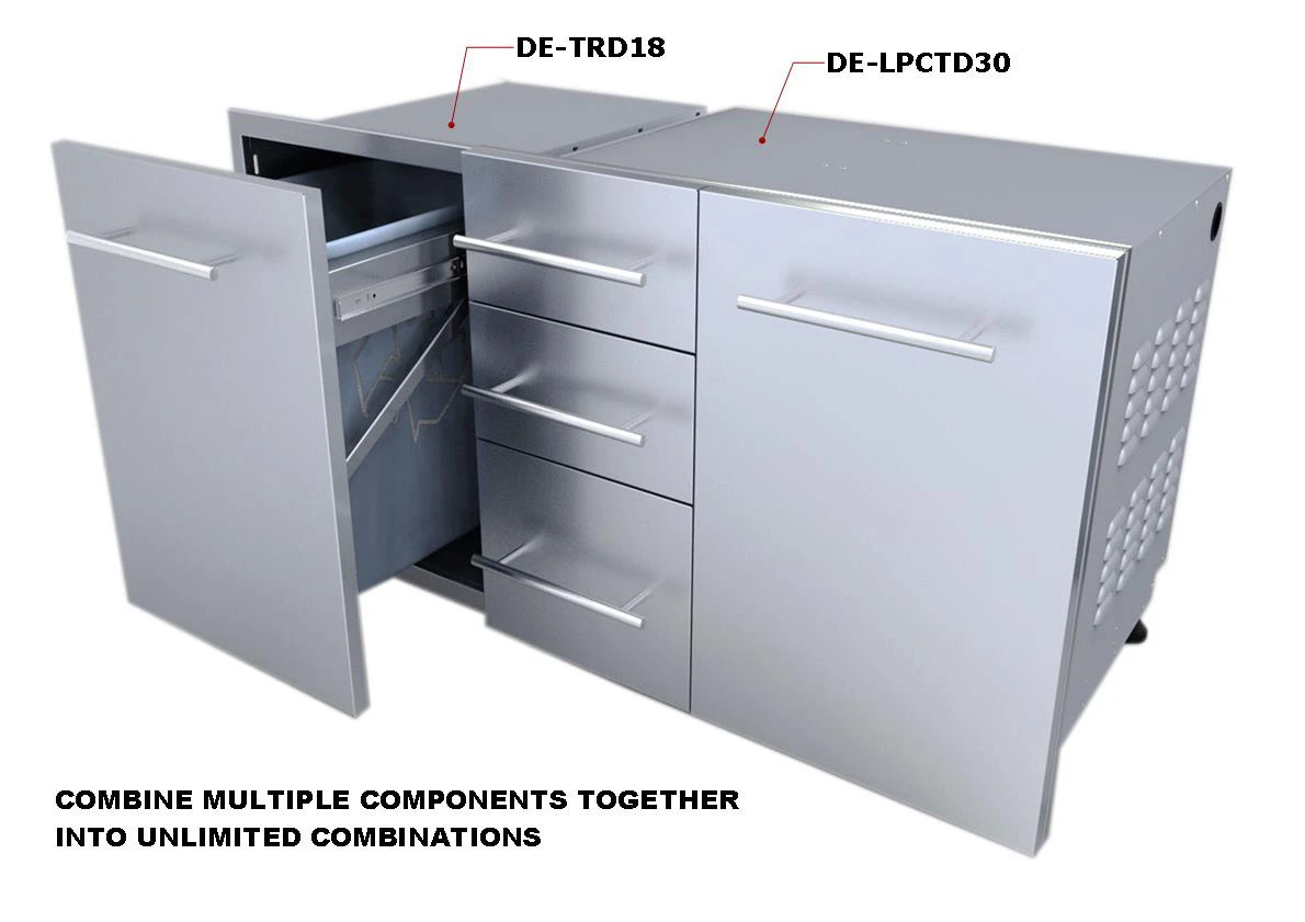 Cajón Extraible Para Basura Designer Series 5 Cajón Extraible Para Basura Designer Series - Imagen 5