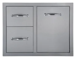 Cajonera Doble + Cajón Cubo Basura