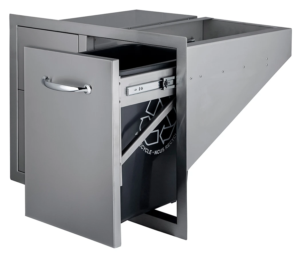 Cajonera Doble + Cajón Cubo Basura 4 Cajonera Doble + Cajón Cubo Basura - Imagen 4