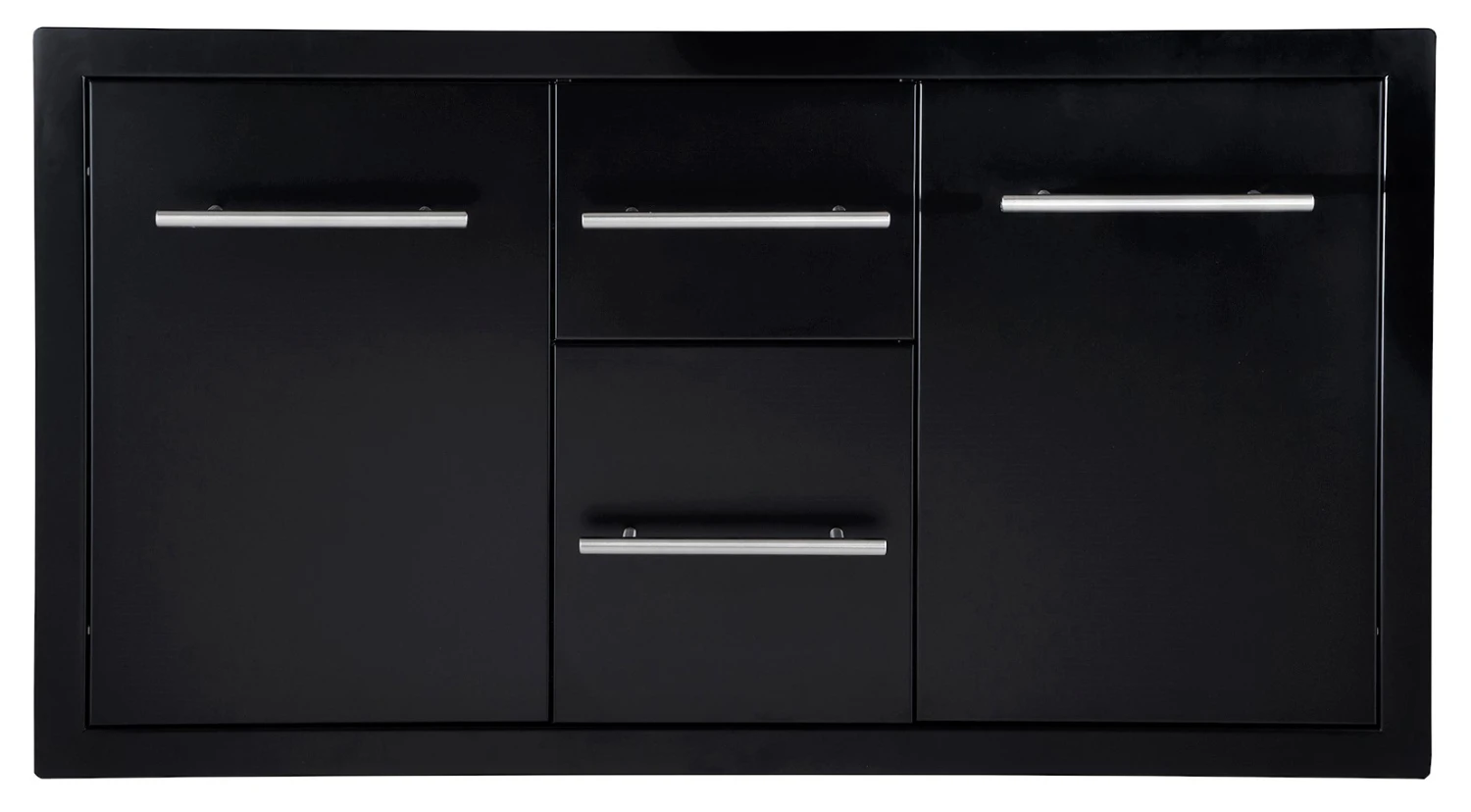 Cajonera Doble Grande + Cajón Botella Gas O Basura Negro 1 Cajonera Doble Grande + Cajón Botella Gas O Basura Negro