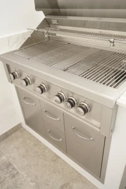 Cajonera Doble Grande + Cajón Botella Gas O Cubo Basura -Napoleon || Weber || Broil King Ventas Cajonera triple cajon botella gas o cubo basura 9