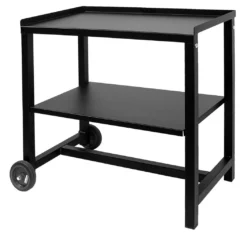 Carro De Jardín Con Estante De Metal Mediano