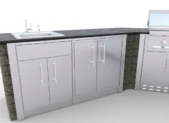 Chapa Protectora Derecha 7,6 Cm. Para Módulos Base 7 Chapa Protectora Derecha 7,6 Cm. Para Módulos Base -Napoleon || Weber || Broil King Ventas Chapa Protectora Derecha 76 cm. para Modulos Base 4