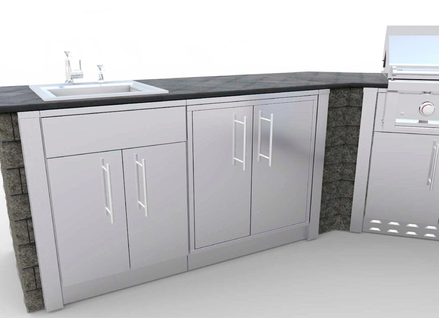 Chapa Protectora Derecha 7,6 Cm. Para Módulos Base 4 Chapa Protectora Derecha 7,6 Cm. Para Módulos Base - Imagen 4