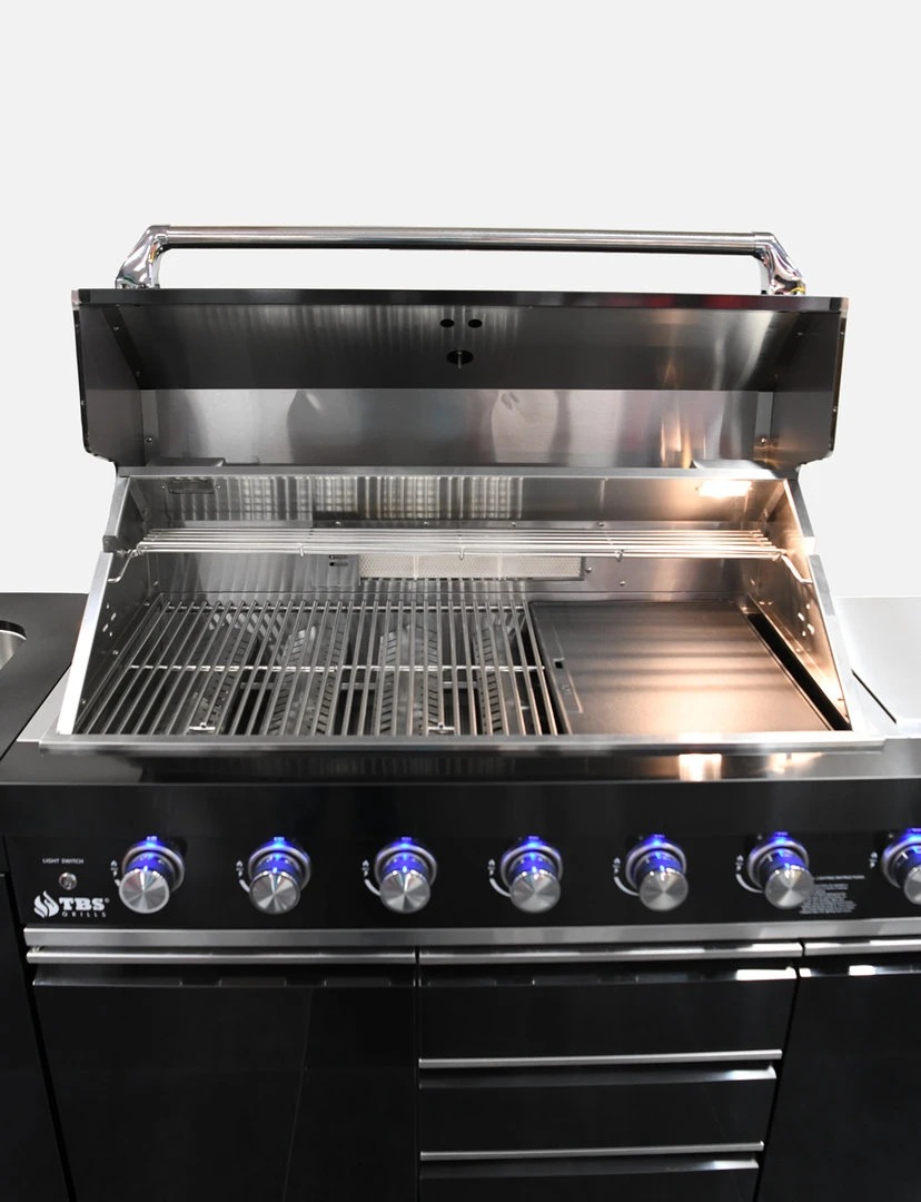 Cocina Exterior Acero Inoxidable Esmaltado Marbella Deluxe 4 Cocina Exterior Acero Inoxidable Esmaltado Marbella Deluxe - Imagen 4