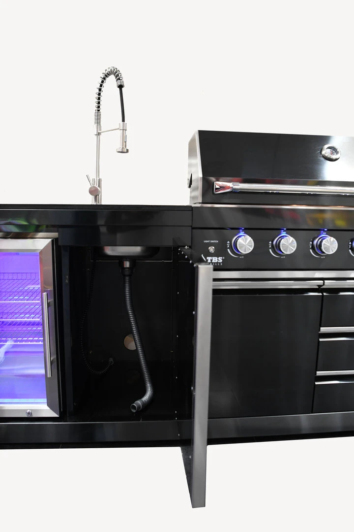 Cocina Exterior Acero Inoxidable Esmaltado Marbella Deluxe 8 Cocina Exterior Acero Inoxidable Esmaltado Marbella Deluxe - Imagen 8