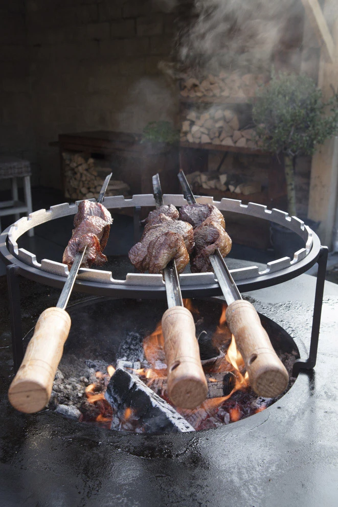 Conjunto Espetos Horizontales 100 Cm 2 Conjunto Espetos Horizontales 100 Cm - Imagen 2