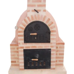 Hornilla Cuadrada Mixta 90 Cm