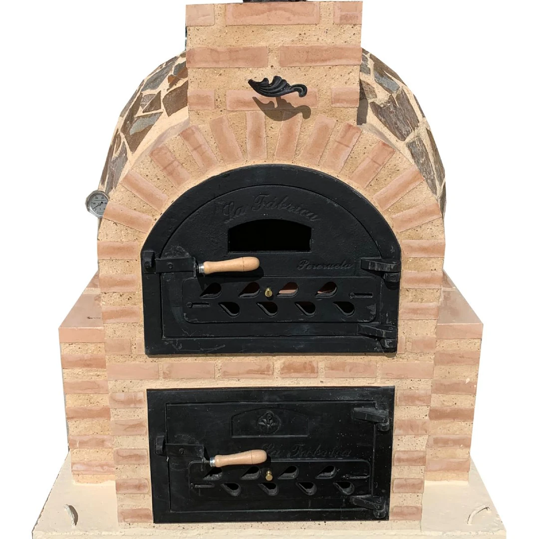 Hornilla Cuadrada Mixta Piedra 80 Cm. 1 Hornilla Cuadrada Mixta Piedra 80 Cm.