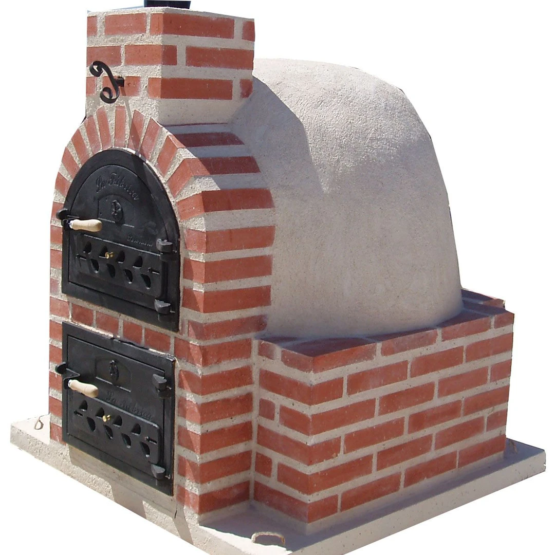 Hornilla Cuadrada Rústica Blanca 80 Cm. 2 Hornilla Cuadrada Rústica Blanca 80 Cm. - Imagen 2