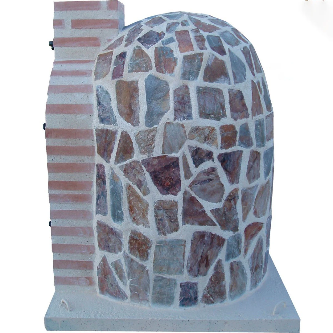 Hornilla Redonda Piedra Multicolor 85 Cm. - Imagen 4