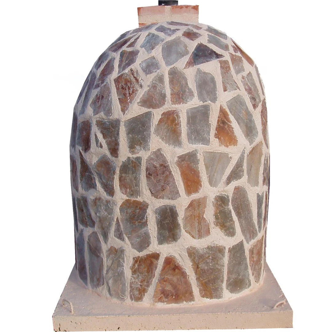 Hornilla Redonda Piedra Multicolor 85 Cm. - Imagen 5