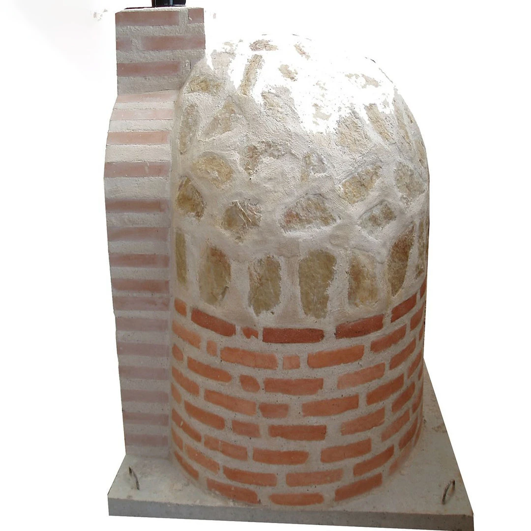 Hornilla Redonda Mixta Piedra 85 Cm. 5 Hornilla Redonda Mixta Piedra 85 Cm. - Imagen 5