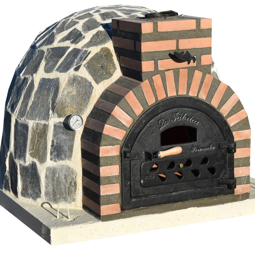 Horno Montado Piedra Gris 65 Cm. 1 Horno Montado Piedra Gris 65 Cm.