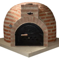Horno Montado Esquina Ladrillo 85 Cm.