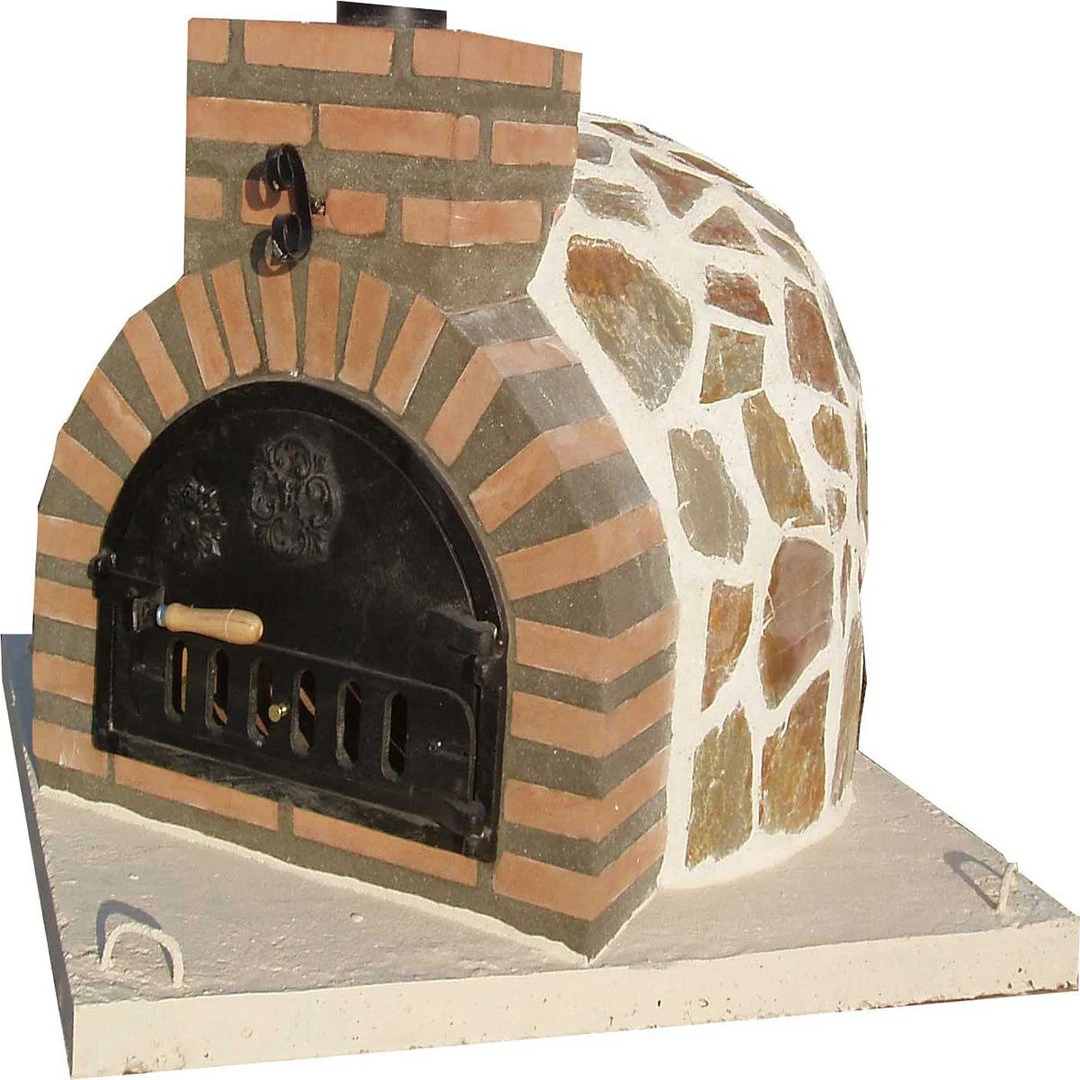 Horno Montado Esquina Piedra 90 Cm. 2 Horno Montado Esquina Piedra 90 Cm. - Imagen 2